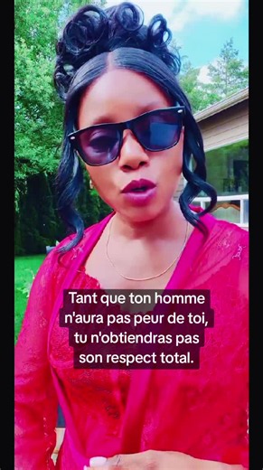 Tant que ton homme n'aura pas peur de toi — Respect et estime