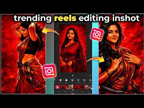 Instagram Trending Reels Editing Inshot | inshot video editing telugu