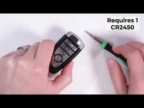 Ford Fusion Key Fob Battery Replacement (2018–2020) | CR2450 Easy DIY Guide