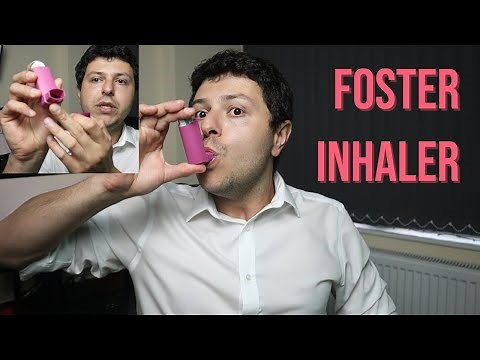 Foster (or Fostair) inhaler demonstration and review