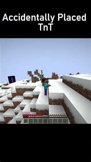 Accidentally Placed TnT 💀