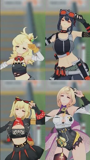 Jojo Pose Challenge Zenless Zone Zero MMD