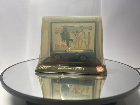 1:64 Sunbeam Alpine 5. Shell. 007 Dr.No. Convertible. (c) 2008. Made In Malaysia