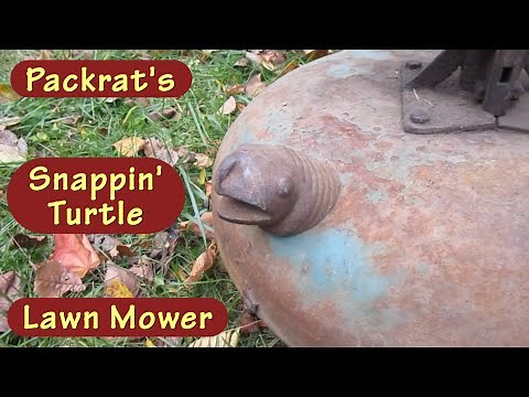 The Snappin' Turtle Rotary Lawn Mower