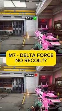 Test Script No Recoil All Mouse di M7 Delta Force 🤩 #deltaforce #macro #script #norecoil #gaming
