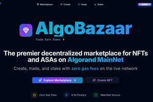 AlgoBazaar - Premier NFT Marketplace on Algorand MainNet