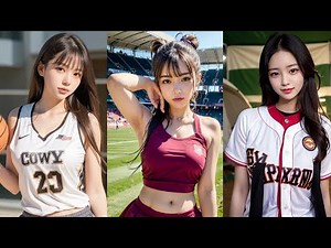 【スポーツ】ユニフォーム姿の美少女まとめ【AI生成】