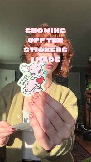 guys be honest… am I a little pink mouse to you ?? #snailmail #junkjournaling #smallbusiness #mousemail #mailclub