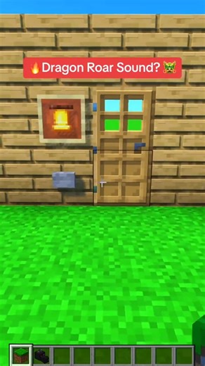 Realistic Doorbell in Minecraft 🔔🤯 #shorts