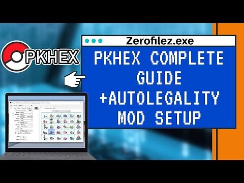 [2021] Tutorial PKHeX + Autolegality MOD