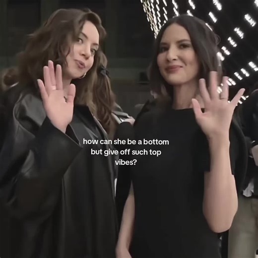 i mean not in a weird way but HEAR ME OUT😭#aubreyplaza #aubreyplazaedit