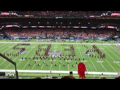 Ole Miss Marching Band Pregame 1/1/22