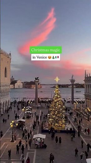 Christmas in Venice 2025 feels like a dream.🥹🎄