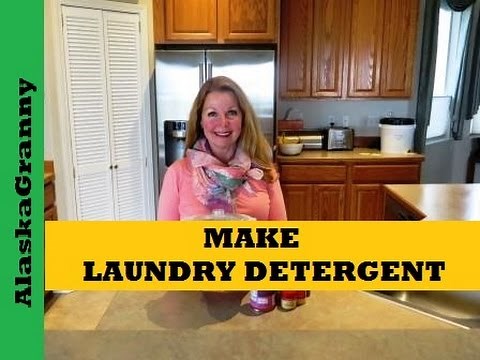 How To Make Laundry Detergent...Make Soap Recipe Homemade Laundry Detergent Soap