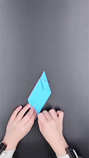 Patterned Ddakji 🟦 | Satisfying Origami ASMR