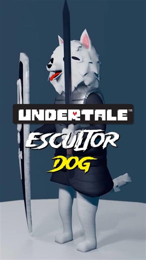 ÉSTO PASA si PERDONAS a LESSER DOG en UNDERTALE #undertale #deltarune #shorts