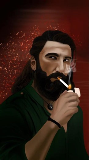 Ranveer Singh as Dhurandhar | Digital Painting Speed Art