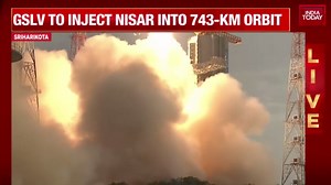 Video: Isro launches Nisar satellite from Sriharikota