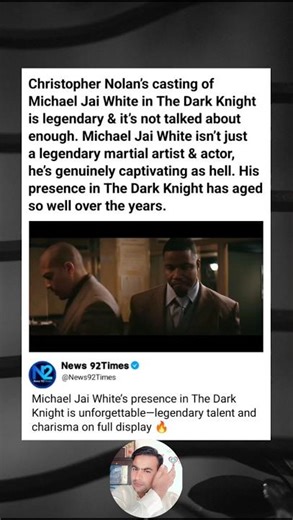Christopher Nolan’s Casting of Michael Jai White in The Dark Knight Is Legendary