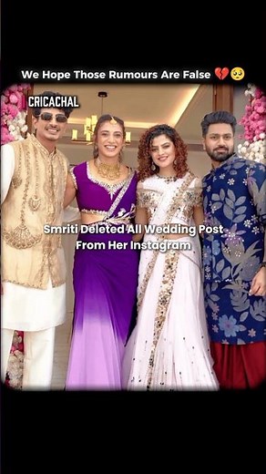 It's Not Easy To Be Smriti Mandhana 🙂💔🙌 | #shorts #cricket #smritimandhana #palashmuchhal