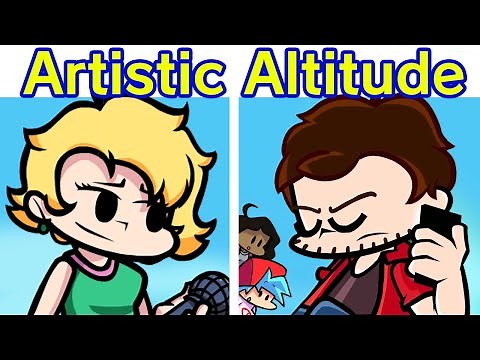 Friday Night Funkin' Artistic Altitude FULL WEEK | VS Tossler & Indy Break Up + Animation (FNF Mod)