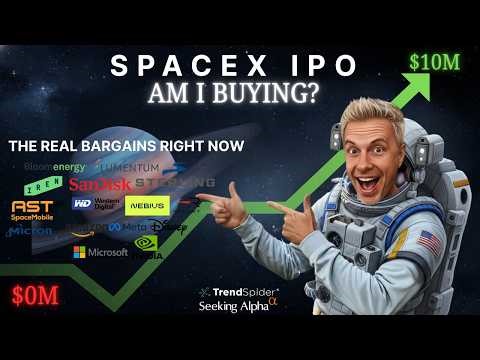 🚀 SpaceX IPO Mania My Thoughts and the real Bargains in the Stock Market right now🌍💸