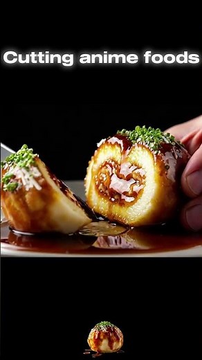 Cutting Anime Snacks with Style — So Satisfying!