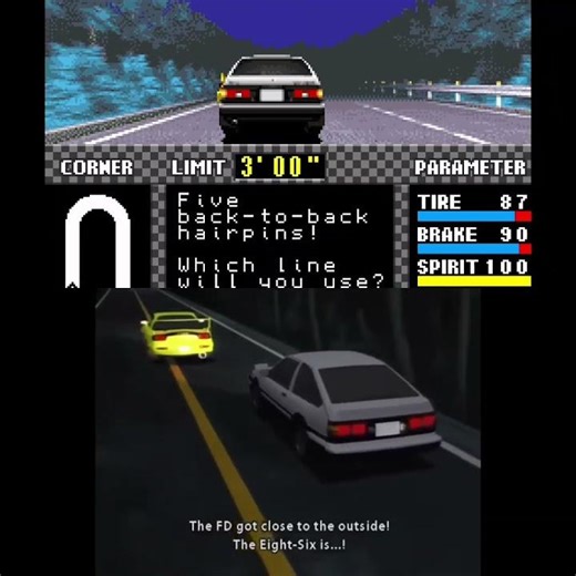 Initial D Another Stage [EN Translation] [GBA]