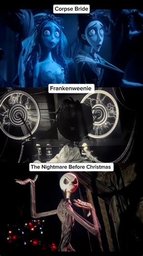 Corpse Bride, Frankenweenie and The Nightmare Before Christmas are all part of the same story😱😱😱 #corpsebride #frankenweenie #nightmarebeforechristmas #Halloween | Iam HK