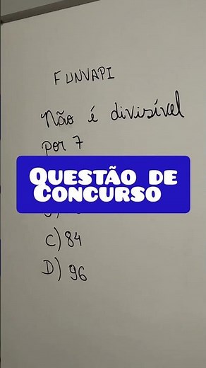 Questão do concurso de NOVA OLINDA-PB. Banca FUNVAPI Nível Fundamental