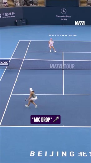 Emiliana Arango pulling out ALL the stops 🤩 #2025ChinaOpen | WTA