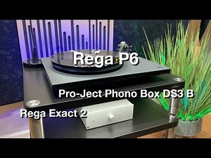 Rega P6 | Rear Exact 2 | Pro-Ject Phono Box DS3 B
