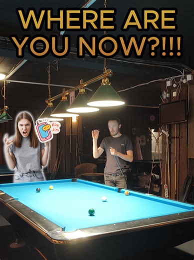 I just came to play pool🙄💁 #pool #billiard #playing #whatshappen #enjoy #later #9ball #8ballpool #phonecall #iamhere