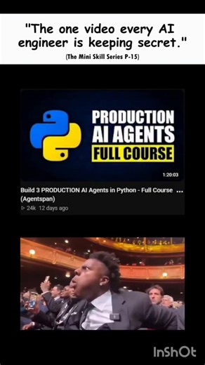 FREE Production AI Agents Full Course 2026 | Build AI Agents in Python 🤖 #python #ai#tech #trending
