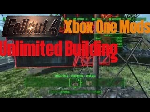 Fallout 4 Xbox One Mods|No Build Limit - All DLC [XB1]|