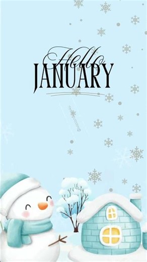 Hello Winter | January-Themed Motion Graphics Design #3dcompositing #animation #motiondesign