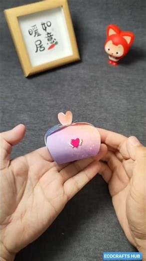 DIY Mini Gift Box 🎁#shortvideo #shortsfeed #shorts