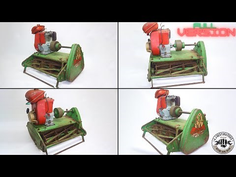 Old Suffolk "Super Punch" Lawnmower Restoration - Full version, get the popcorn ready.