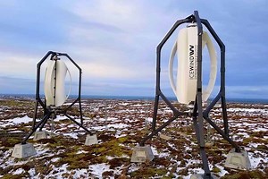 Icewind, l'invention d'une éolienne à axe vertical de la taille d'un réfrigérateur et d'une puissance d’environ 600 W