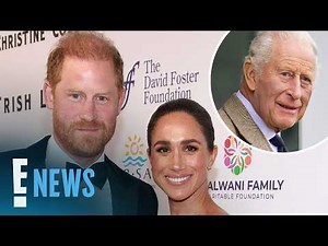 King Charles Addresses Prince Harry & Meghan Markle's Royal Status | E! News