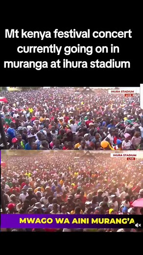 Mt. Kenya Festival Concert at Ihura Stadium