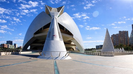 Exploring City of Arts and Sciences Valencia (4K)