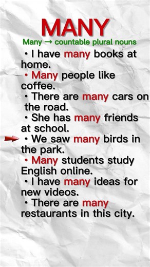 Learn English with MANY | 8 Easy Questions for Beginners | English Speaking Practice: MANY #english