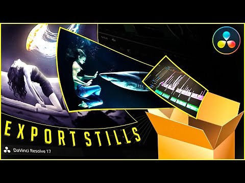 3 Ways to EXPORT a STILL as IMAGE out of DaVinci Resolve