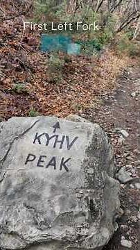 Kyhv Peak Summit Hike #hiking #mountains #wasatch #rockcanyon #kyhvpeak #provo