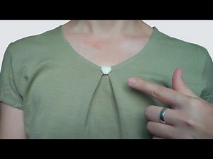 👕 Quick T-Shirt Tricks to Tighten a Loose Neckline - #3 will Surprise You!