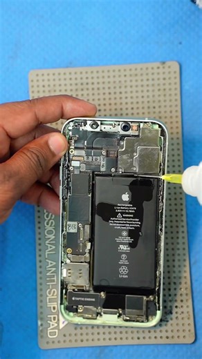 iPhone 12 battery remove asmr