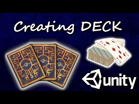Unity Card Game: Creating Deck part 1/2 C# #41