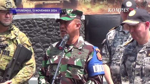 Begini Suasana Latihan Militer Tentara Indonesia-Australia