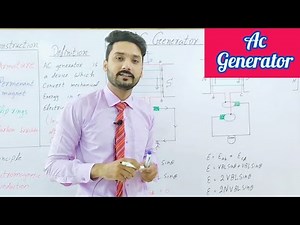 AC GENERATOR | in Urdu/Hindi | 12th class physics | physics ka safar